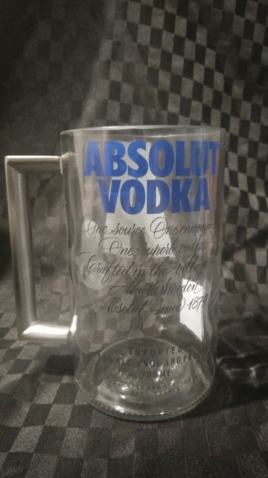Absolut Vodka Original label Stein