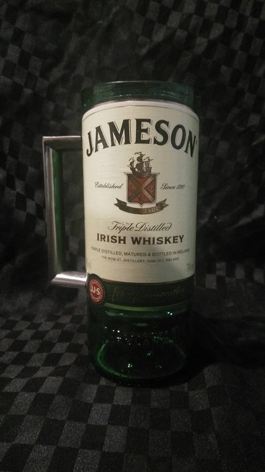 Jameson Irish Whiskey label Stein